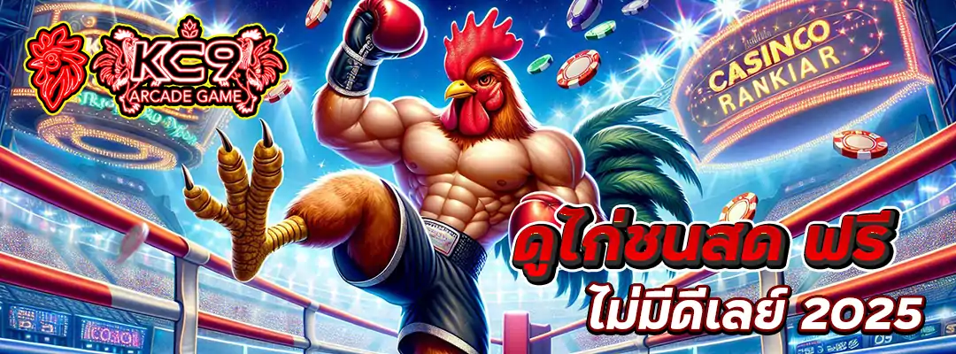 ดูไก่ชนสด